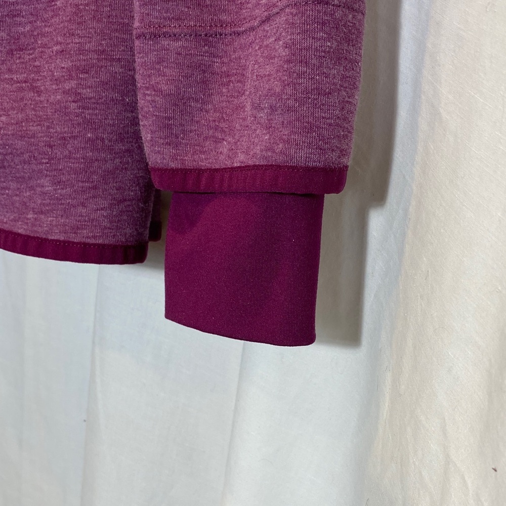 Nike Dri-Fit Maternity Reversible Pullover in Violet Heather - women size M - Picture 3 of 12